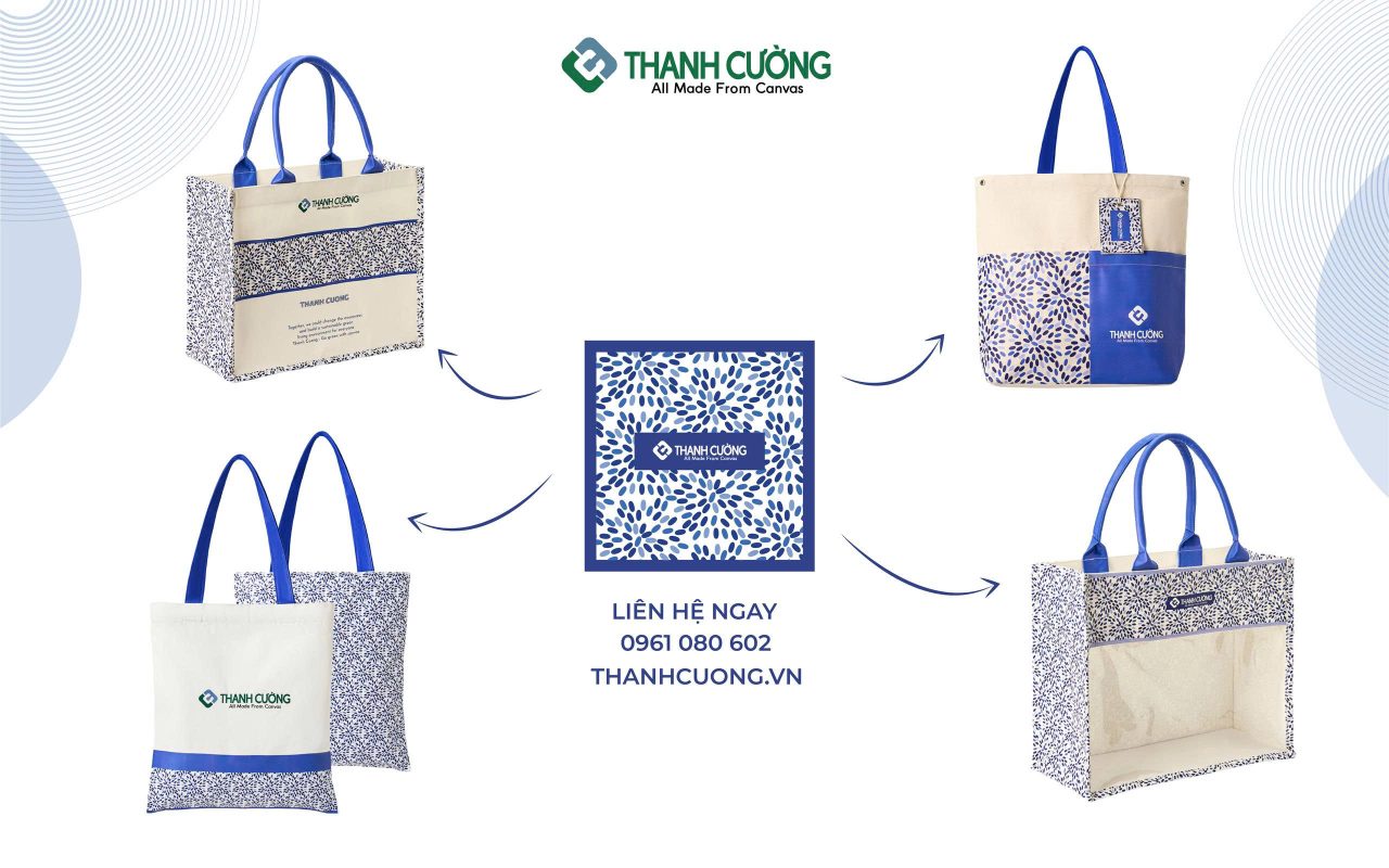 Nghệ thuật Mosaic và nhuộm Indigo là điểm nhấn lớn trong bộ sưu tập này của Thanh Cường. Sự lặp lại có quy luật tạo nên tổng thể vô cùng lịch lãm. Các kiểu họa tiết túi mới nhất này mang lại vẻ đẹp bền vững cho quà tặng.