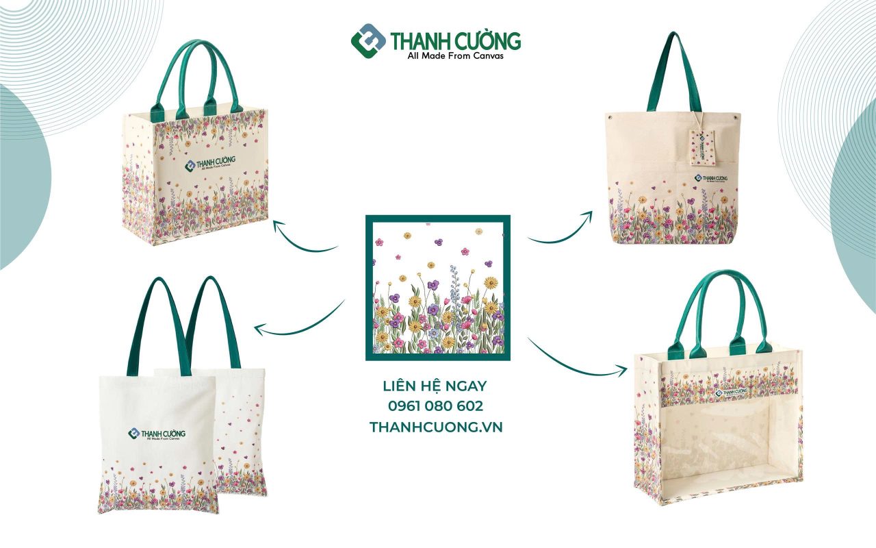 Phong cách Wildflower (Hoa cỏ đồng nội) đang dẫn đầu các thiết kế quà tặng năm nay. Mẫu in này ưu tiên nét vẽ phác thảo mảnh thay vì mảng màu rực rỡ. Đây là lựa chọnThanh Cường giúp doanh nghiệp truyền tải tinh thần sống xanh.